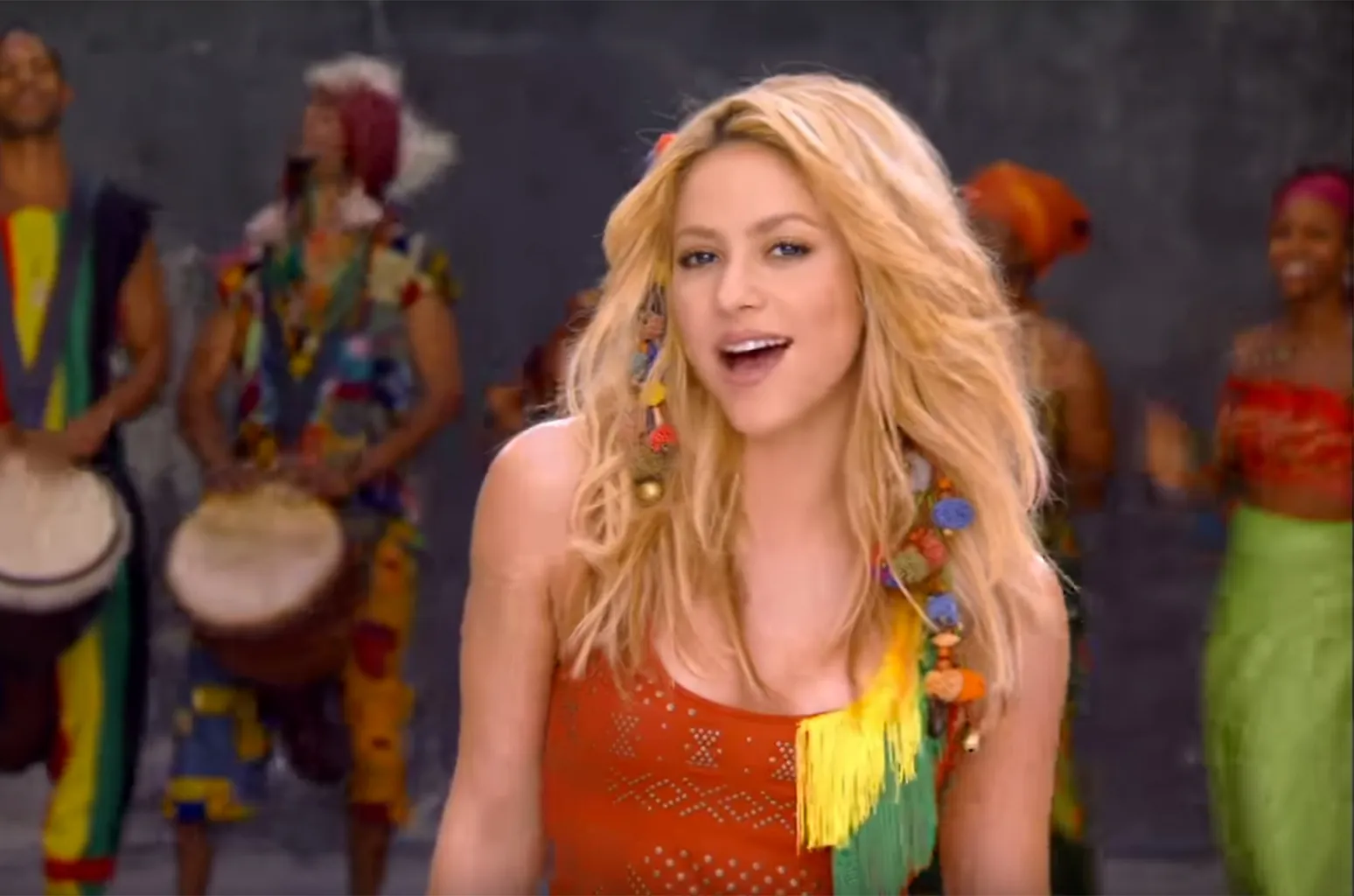 World Cup hulhuvumuge rasmiyyathugai Shakira ge hushahelhun thakeh